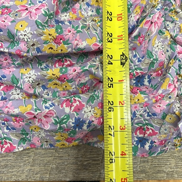 SNDYS. Women’s Floral Ruched Sweetheart Dress Size Large - Picture 11 of 14